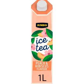 Jumbo Ice Tea Peach & Hibiscus Flavour 1 L