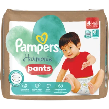Pampers Harmonie Pants Maat 4, 32 Luierbroekjes