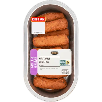 Jumbo Grill & Gemak Kipstaafjes BBQ Style ca. 230 g