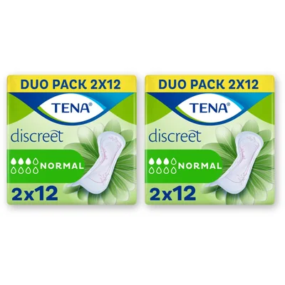 Tena Discreet normal maandverband duo pck 2pk