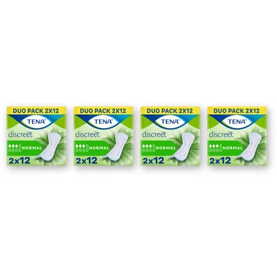 Tena Discreet normal maandverband duo pck 4pk