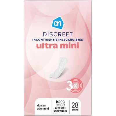 AH Discreet incontinentie inlegkruis mini