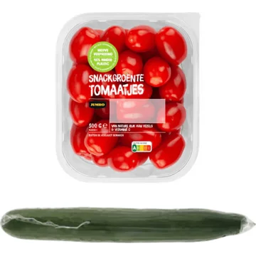 Jumbo Komkommer en Snacktomaatjes