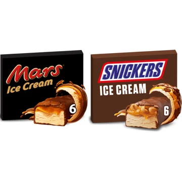 Mars & Snickers ijs