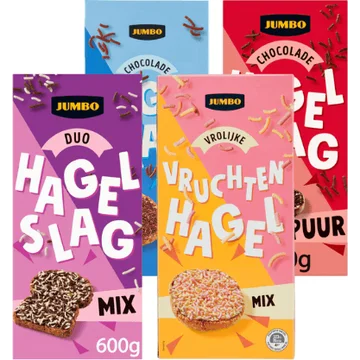 Jumbo Hagelslag 4 Varianten