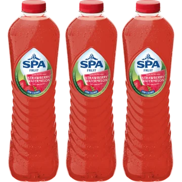 SPA FRUIT Niet-Bruisende Fruitige Frisdrank Strawberry Watermelon 3 x 1,25 L