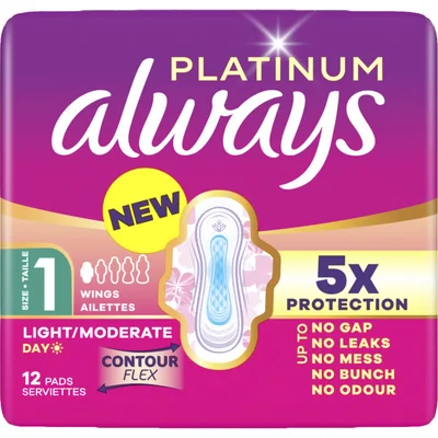 Always Platinum normal maandverband