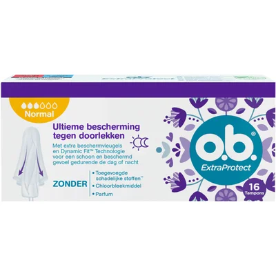 o.b. Extra protect tampons normaal