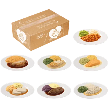 Apetito Maaltijdbox Fijn Gemalen IDDSI 5 - Menu C