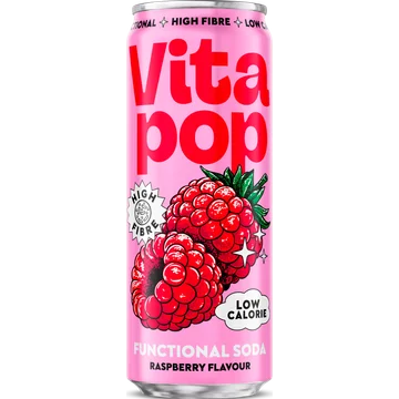 Vita Pop Soda Raspberry 330ML