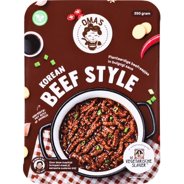 Oma's Korean Beef Vega 350gr