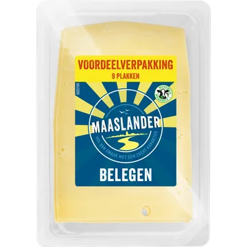 Maaslander 50+ belegen Plak Voordeelpak 210 g