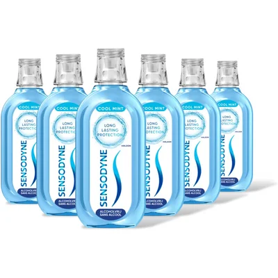 Sensodyne Fresh & cool mondwater gevoel tanden 6pk