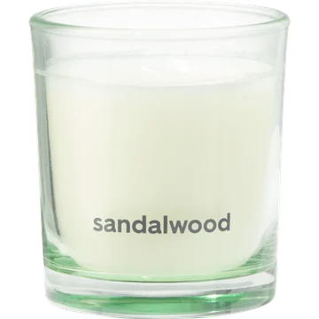 Geurglas 7*8 Sandalwood lichtgroen