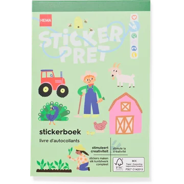 HEMA Stickerboekje Boerderij