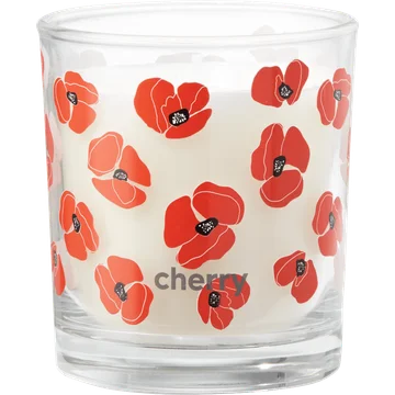 Geurglas 7*8 Cherry bloem oranje