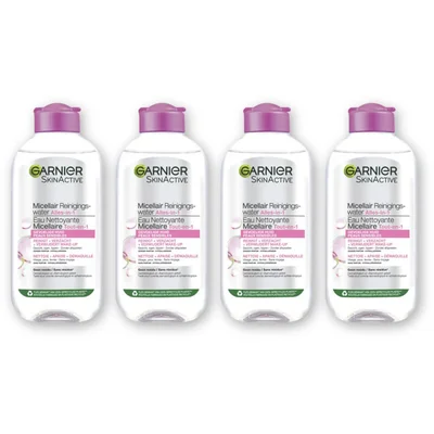 Garnier Gevoelige huid micellair rngngswater 4pk