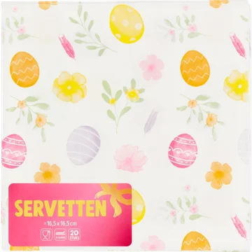 Servetten 3-Laags 20 Stuks