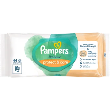 Pampers Harmonie Protect & Care Babydoekjes x 44