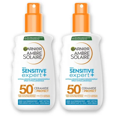 Ambre Solaire Solaire Sensitiv expert+ spray spf50 2pk