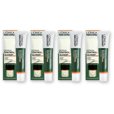 L'Oréal Men expert derma oil-control spf30 4-pck