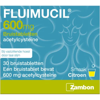 Fluimucil 600mg bruistabletten