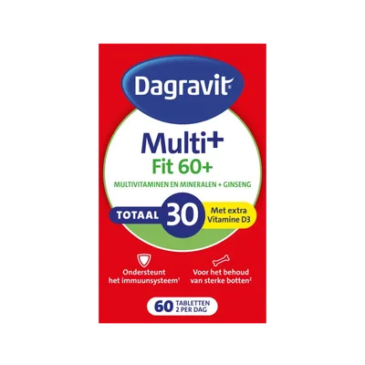 Dagravit Vitaal 60+ totaal multivitaminen