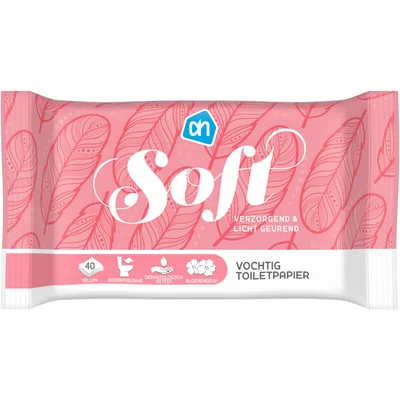 AH Vochtig toiletpapier soft