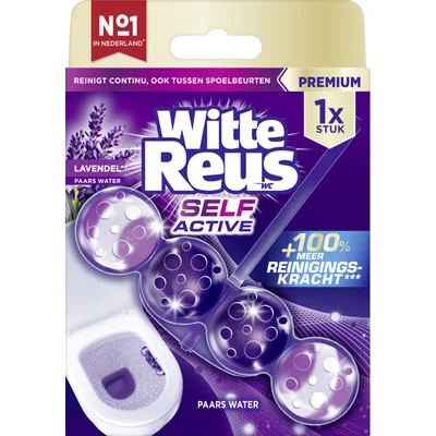 Witte Reus Toiletblok paars actief provence