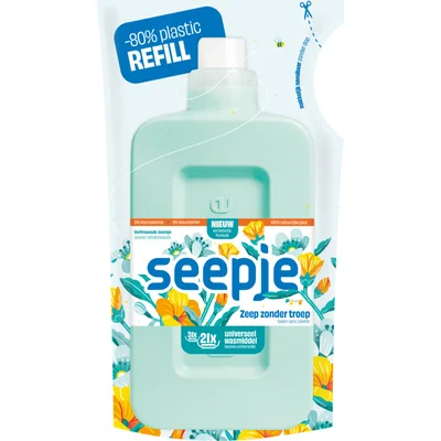 Seepje Wasmiddel navulzak universeel