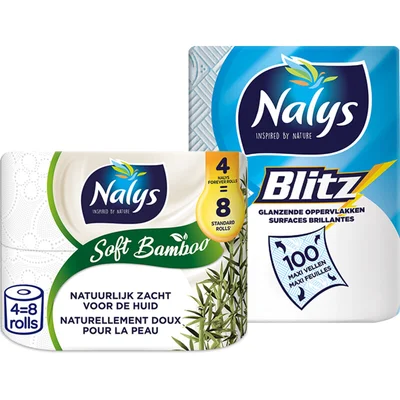 Nalys Nalys toilet en keukenpapier pakket