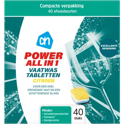 AH Power all in 1 vaatwastab citroen