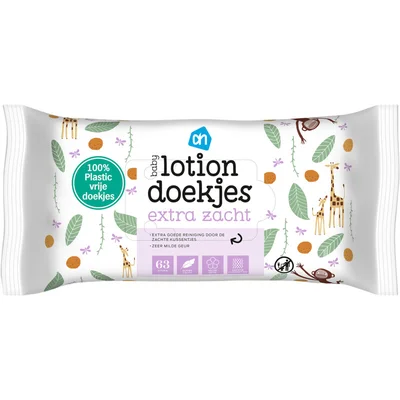AH Baby lotiondoekjes extra zacht