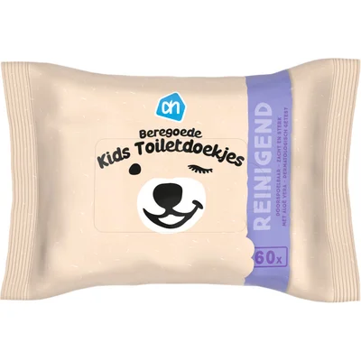 AH Beregoede kids toiletdoekjes