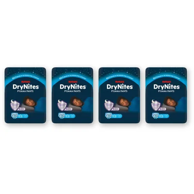 Huggies DryNites luierbroek jongen 8-13 jr 4pck
