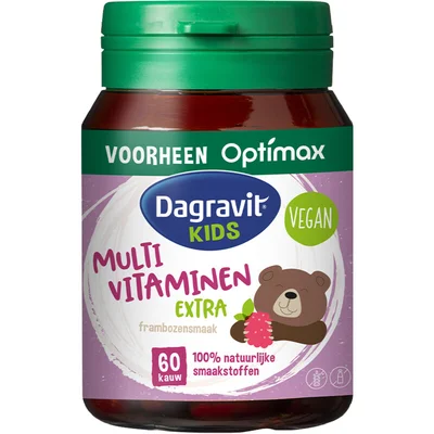 Dagravit Natural kids multi framboos