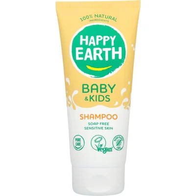 Happy Earth Baby & kids shampoo zeepvrij