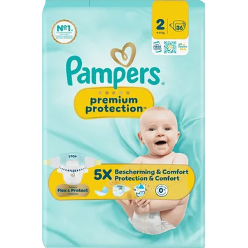 Pampers Premium protection luiers maat 2
