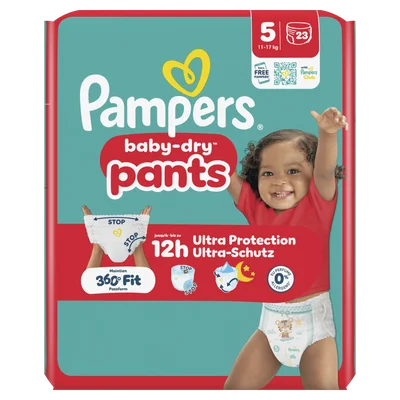 Pampers Baby-dry pants maat 5 XXL pack