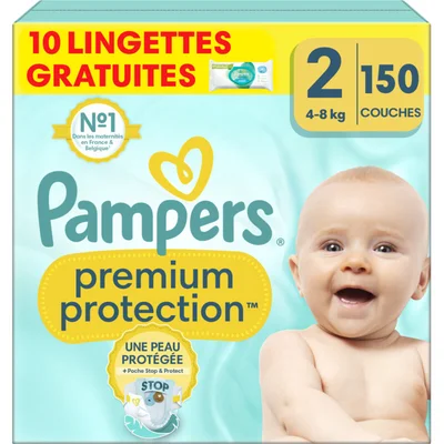 Pampers Premium protection luiers maat 2