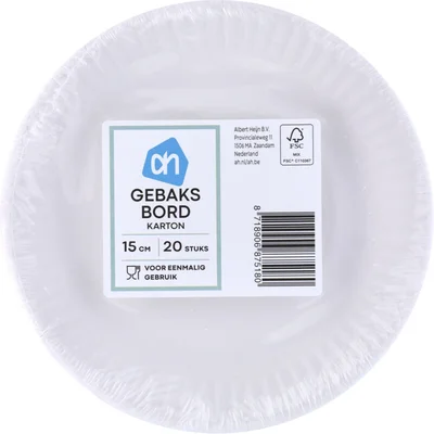 AH Gebaksbord 15 cm