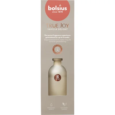 Bolsius True joy geurstokjes vanilla delight