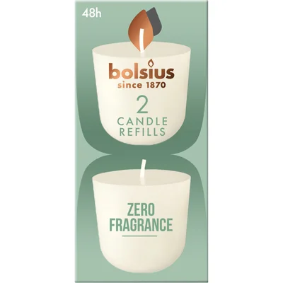 Bolsius Navulling clean light zero