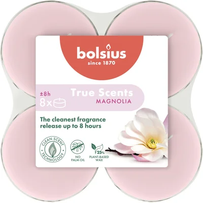 Bolsius Geurtheelicht maxi true scents magnolia