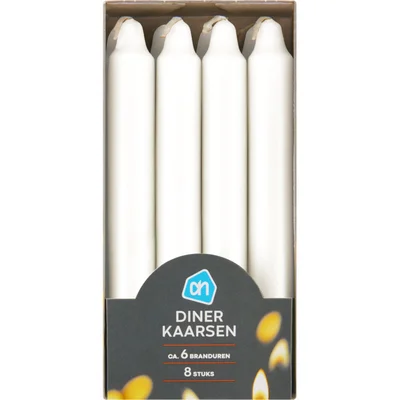 AH Dinerkaars 18cm wit