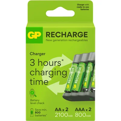 GP Batterij oplader AA en AAA