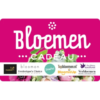  Bloemen cadeau e-gift 5 euro