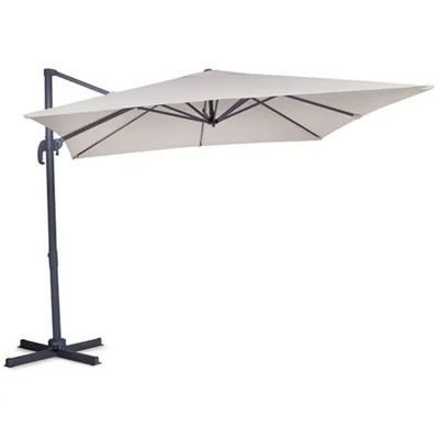 AH Zweefparasol zonder voet beige