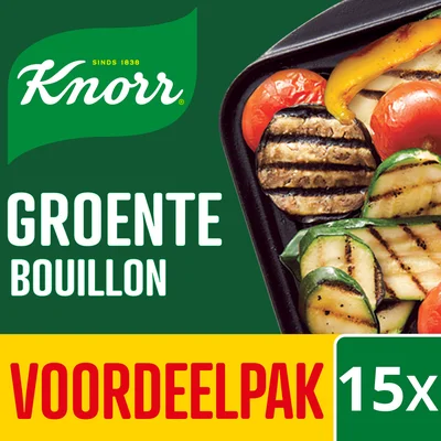 Knorr Bouillontabletten Groente 80 g