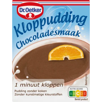 Dr. Oetker Kloppudding Chocolade 80 g